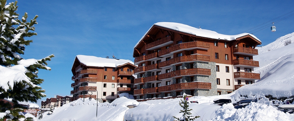 Skiez aux Menuires ! Résidence vacances Les Chalets de l'Adonis T4/8pers