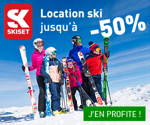 Jusqu'à 50% de remise sur votre matériel de ski SKISET+ 10% supplémentaires avec code promo