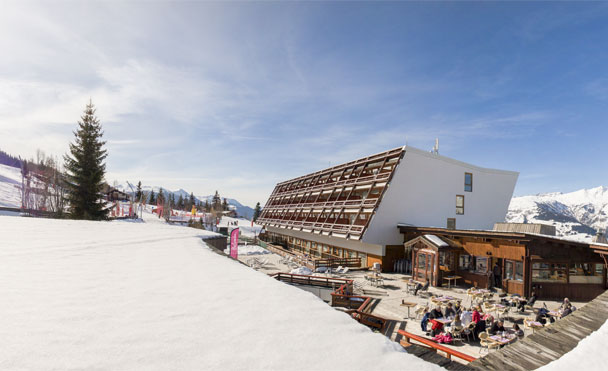 Arc 1600: une semaine au ski en club demi-pension