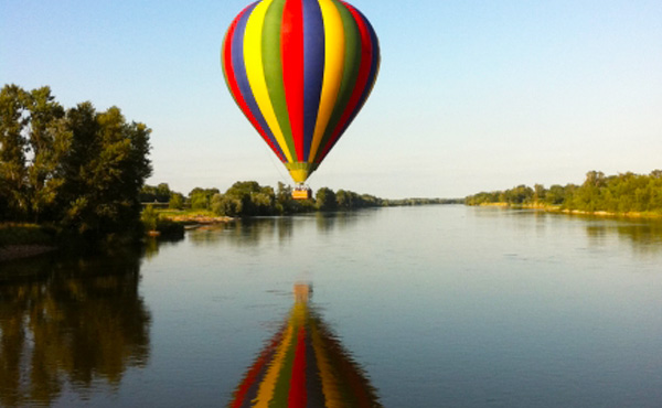 Super promo: vol en montgolfière au-dessus des Châteaux de la Loire