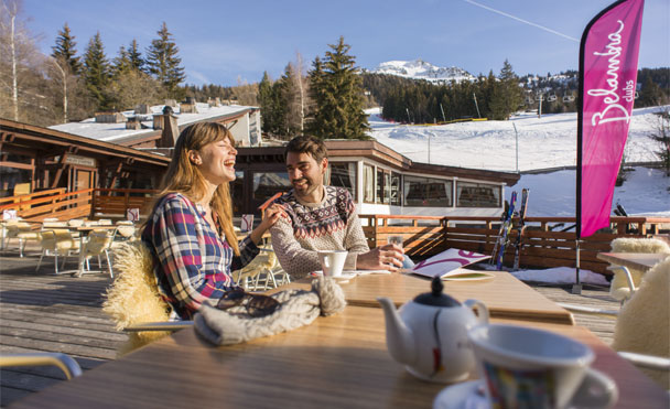 Arc 1600: une semaine au ski en club demi-pension