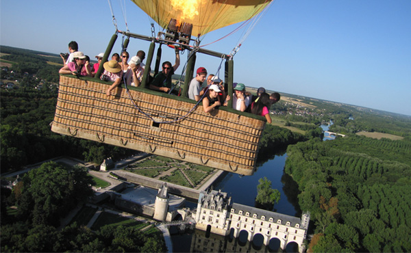 Super promo: vol en montgolfière au-dessus des Châteaux de la Loire