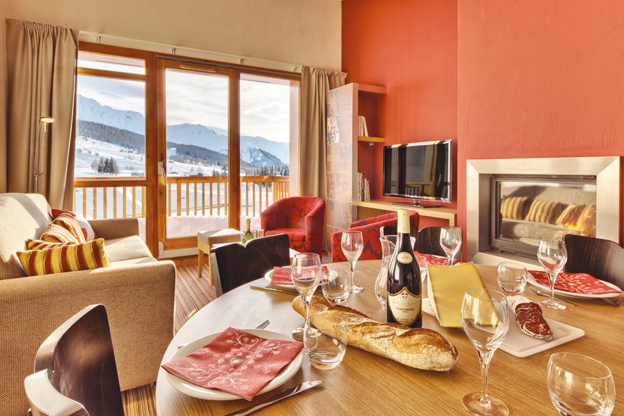 Arc 1800: 8j/7n appt. 3 pièces 6 pers. en Résidence Odalys Prestige