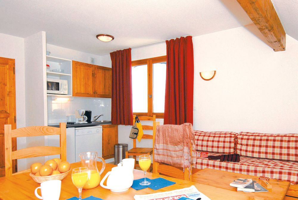 Les 2 Alpes: location appartement 2 pièces 4 personnes en Résidence Goélia