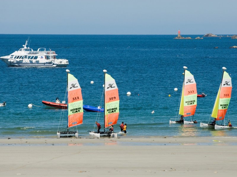 Bretagne, Perros-Guirec: 7nuits en Résidence P&V 3*, appt. 5pers. à 50 m de la plage